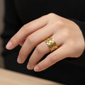 Wide Band Ring