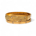 GOLD STATEMENT CUFF