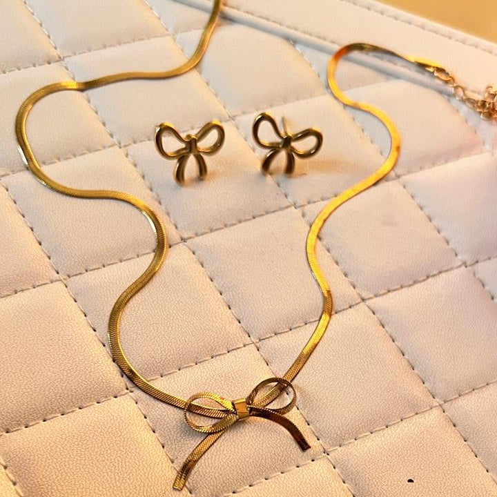 BOWKNOT JEWELRY SET