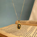 Black Rose Pendant