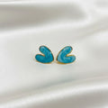 Icy Heart Studs