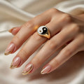 Zen Enamel Ring