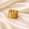 Filirige Leaves Ring