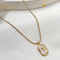 White Rose Pendant